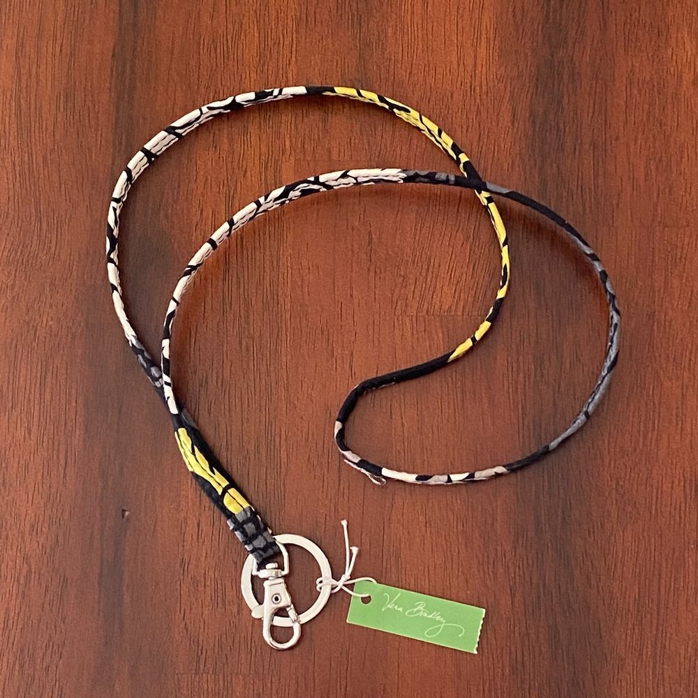 Vera Bradley Lanyard Cotton Twill NWT